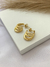Brinco Argola Elos Laterais - Banhado a Ouro - comprar online