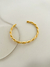 Bracelete Torcido - Banhado a Ouro - comprar online