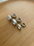 Trio de Brinco - Banhado a Ródio - comprar online