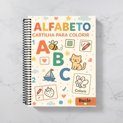Cartilha para Colorir Alfabeto - comprar online