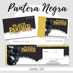 Cartão do SUS Pantera Negra - comprar online