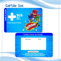 Cartão do SUS PJ Masks - comprar online