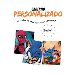 Caderno Stitch Escolar 1 ou 10 Matérias - loja online