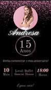 Convite Digital 15 anos | Debutante - comprar online
