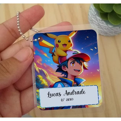 Etiqueta Chaveiro de Identificação Temas Diversos Personalizado - comprar online