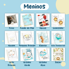 Caderneta de Vacina Personalizada Meninos na internet