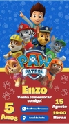 Convite Interativo Patrulha Canina - comprar online