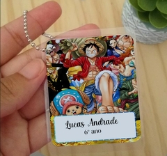 Etiqueta Chaveiro de Identificação Personalizado One Piece - comprar online