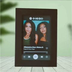 Porta Retrato Spotify - Bucle