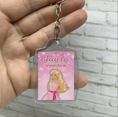Chaveiro Identificação Barbie Personalizados - comprar online