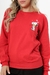 Moletom vermelho Snoop