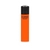 Mechero Clipper Solid Fluor Naranja