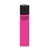 Mechero Clipper Solid Fluor Rosa
