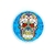 Grinder 3pzs Calavera Blanco