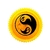 Grinder 3pzs Yin y Yang Naranja
