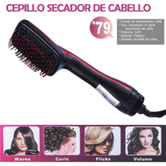 CEPILLO, ALISADOR Y SECADOR DE CABELLO