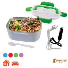 TAPER LONCHERA ELECTRICO PARA CALENTAR COMIDA - INOX - tienda online