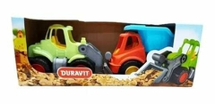 CAMIONES GRANDES VOLCADOR Y PALA DURAVIT cod.2324 - tienda online