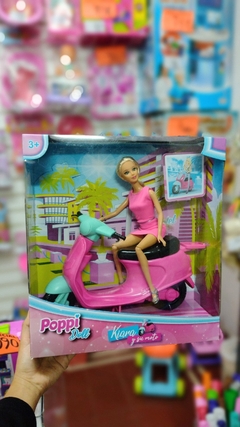 MUÑECA KIARA Y SU MOTO cod.3021