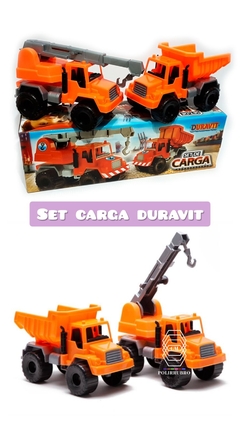 CAMIONES SET CARGA DURAVIT cod.4519 - comprar online