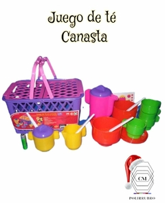 CANASTA SET DE TÉ
