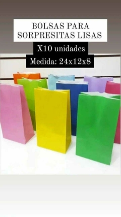 BOLSA SORPRESA X10 UNICOLOR