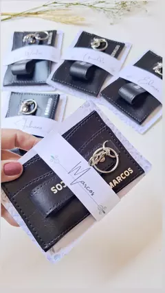 Kit porta cartões e chaveiro - comprar online