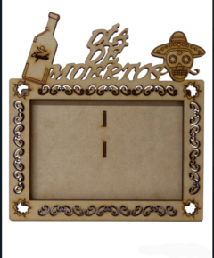 Porta retrato día de muertos MDF 3mm - comprar en línea
