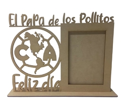 Porta retrato Club América El Papá de lo s Pollitos