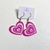 Brincos rosa - brincos divertidos - brincos fofos - comprar online