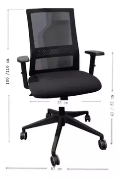 Silla De Escritorio Wind Respaldo Ergonómico