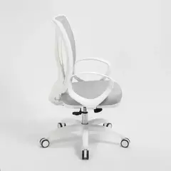 Imagen de Silla Alma White Ergonómica Color Gris - Tela Marathon