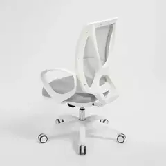 Silla Alma White Ergonómica Color Gris - Tela Marathon en internet