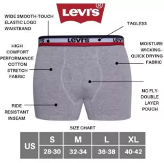 Boxer pack x 3 LEVI'S - comprar online