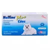 Helfine Plus Cães - 4 comprimidos - comprar online