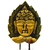 Rostro de Buda en hoja
