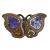 Mariposas con venecitas y madera chica