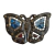 Mariposas con venecitas y madera chica - comprar online