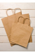 Bolsa De Papel Madera Kraft 26x10x36 Pack Ideal Regalos