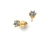 Brincos Solitário em Ouro Amarelo 18K com Diamantes de 30 pontos