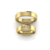 Par de Aliança 5 mm em Ouro Amarelo 18K com Diamantes - comprar online