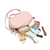 Imagem do Bolsas de ombro casuais de couro retrô feitas à mão bolsa médica bolsa trans