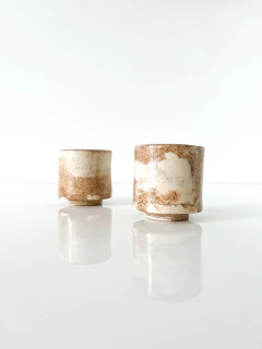 Dupla copo expresso mármore