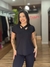 BLUSA MANGA CURTA DRY FIT JANICE - PRETO - CAMY | moda fitness 