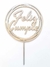 Cake Topper Feliz Cumple IV - comprar online