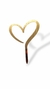 Mini Cake Topper Corazon