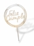 Cake Topper Feliz Cumple II - comprar online