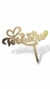 Mini Cake Topper Te Quiero