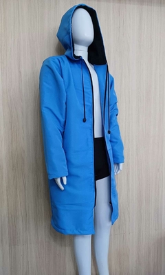 Roupão parka para natação infantil
