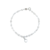 PULSEIRA PRATA 925 PINGENTE PONTO LUZ